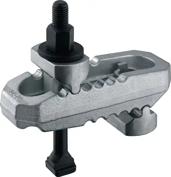 Preisknaller Spannpratze Nr.6312VT Krokodil f.T-Nut 12mm Spann-H.0-55mm M12x12x125mm AMF