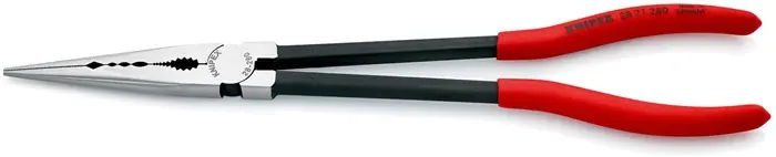 Finale Aktion Montierzange L.280mm pol.Ku.-Überzug Spitze ger.KNIPEX