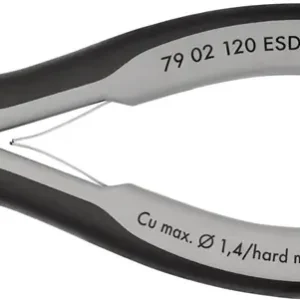 Präzisions-Elektronik-Seitenschneider L.120mm Form 0 Facette ja,sehr kl.pol. Ausverkauf