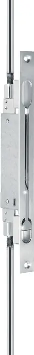 Schneller Versand Türkantriegel 345K 45 mmStulpb.24mm Stulpl.285mm VA Edelstahl F-St.Käntig FUHR