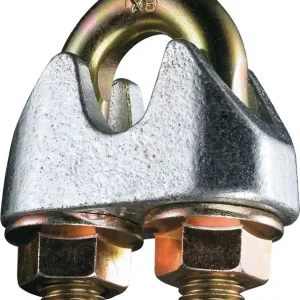 Jetzt Kaufen Sicherheitsdrahtseilklemme DIN 1142-EN 13411-5 Gew.M5 Nenn-Gr.5,0mm verz. VE: 100 Stück