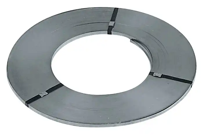 Verpackungsstahlband B16 mmxS0,5mm Lauf-L.1600m STA 2 Ringe a.ca.25kg VE: 50 Kilogramm Billig