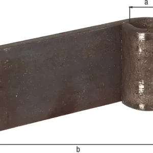 Anschweißband 13x80x40x5mm STA roh GAH VE: 10 Stück Wochenendangebot
