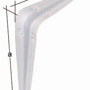 Garantierte Lieferung Konsole L.350mm H.300mm STA weiß lack.Trgf.200kg GAH VE: 20 Stück