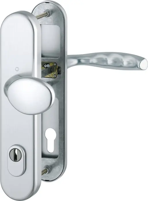 Saisonangebot Schutzgarnitur NY 76G/3332ZA/3410/1810H Alu.F1 92mm 67-72mm HOPPE