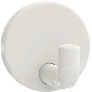 Geprüft Einzelhaken 477.90.010 einfach A.45mm PA reinweiß 99 D.50mm HEWI