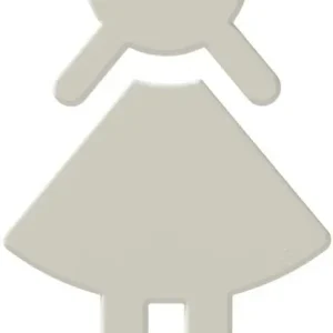 Sale Symbol Frau 801.91.020 PA Farb-Nr.99 B.87mm H.150mm S.3mm HEWI