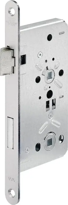 Objekt-Einsteckschloss 0515 BAD 24/ 60/78/8mm DIN R silber rd Kl 3 Zinkdruck.BKS Online Kaufen