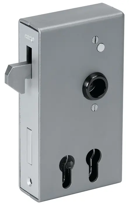 Billig Schiebetorschlosskasten 140SD-40ZW DIN L/R Maß A40xB94,5xC173mm Dornm.30/60mm