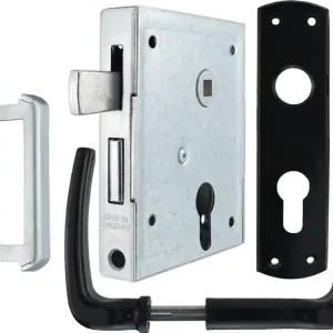 Universal-Kastenschloss DIN L/R PZ hebende F 60mm BEVER Heißes Angebot