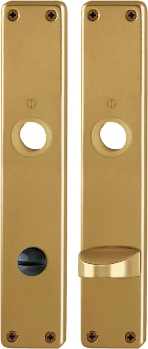 Langschildpaar 202SP F4/bronzef.F4 SK/OL 78mm HOPPE Neu