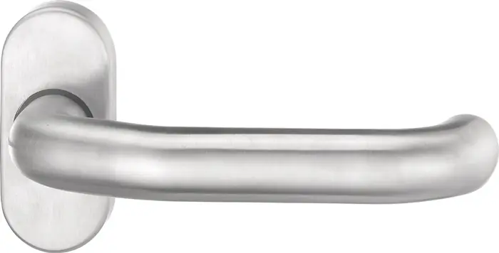 Top-Angebot Profiltürdrückerlochteil 1800/2033 VA EST ov.8mm gekr.EDI
