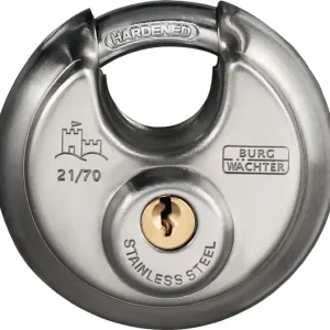 Zylindervorhangschloss 21 70 Schlosskörper-B.70mm VA versch.-schl. Neue Ware