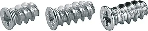Preiswert Direktbefestigungsschr.f.Kreuzplatte STA verz.6,3mm 14mm HETTICH VE: 200 Stück