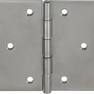 Scharnier 10503 H.80mm B.80mm S.1,5mm VA gerollt,ktg.VORMANN VE: 10 Stück Sichere Zahlung