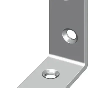 Stuhlwinkel L.90mm B.20mm S.2mm Fe blau chroma.HOHAGE VE: 25 Stück Sichere Zahlung