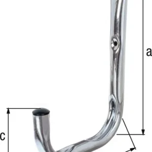 Wandhaken einfach A.250mm STA verz.H.300mm D.18mm GAH Wochenendangebot