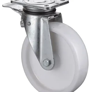 Schwerlastlenkrolle D.100mm Trgf.350kg m.Festst.Ku.105x85mm BS ROLLEN Nur Heute