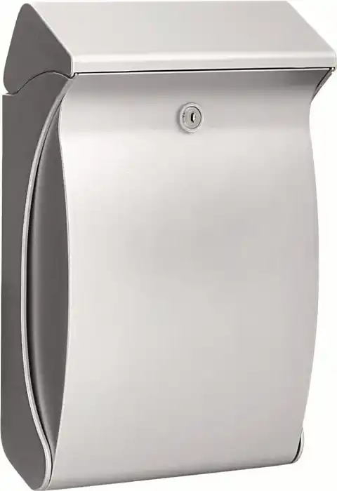 Briefkasten Swing 4906 Si H.419mm B.271mm T.129mm silber Ku.DIN C4 BURG-WÄCHTER Top-Preis