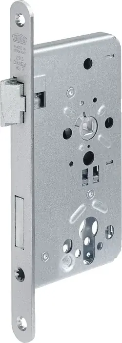 Objekt-Einsteckschloss 0515 PZW 24/ 55/72/8mm DIN L alufinish silber rd Heißes Angebot