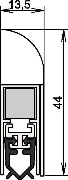 Preiswert Türdichtung Wind-Ex 1-311 1-s.L.1110mm HLT ATHMER
