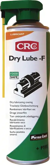 Sonderangebot Trockenschmierstoff DRY LUBE-F weiß NSF H1 500 ml Spraydose CRC VE: 12 Stück