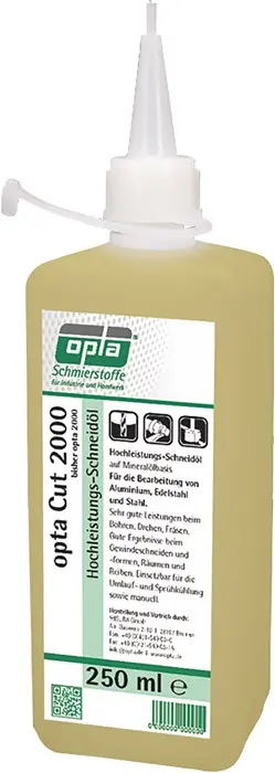Meistverkauft Hochleistungsschneidöl Cut 2000 250 ml Spritzflasche OPTA VE: 10 Stück