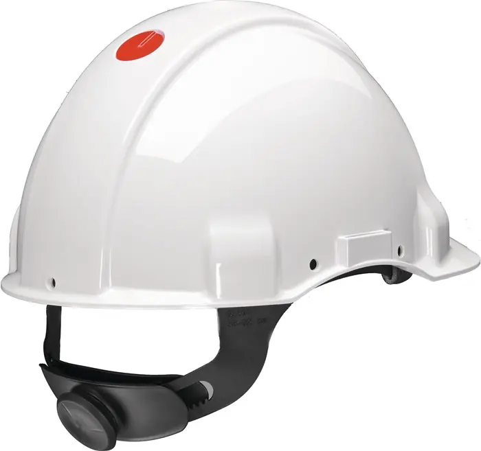 Schutzhelm G3000 weiß Acrylnitril-Butadien-Styrol (ABS) EN 397 3M Wochenendangebot
