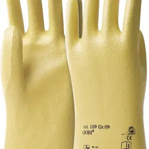Handschuhe Gobi 109 Gr.8 gelb BW-Trikot m.Nitril EN 388 PSA II HONEYWELL VE: 10 Paare Abverkauf