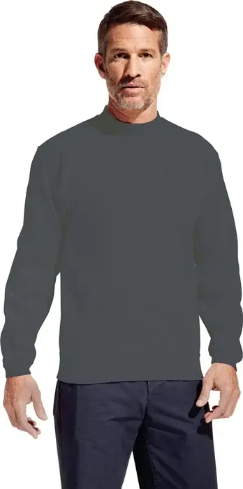 Sweatshirt 80/20 Gr.M steel grey PROMODORO Markenware
