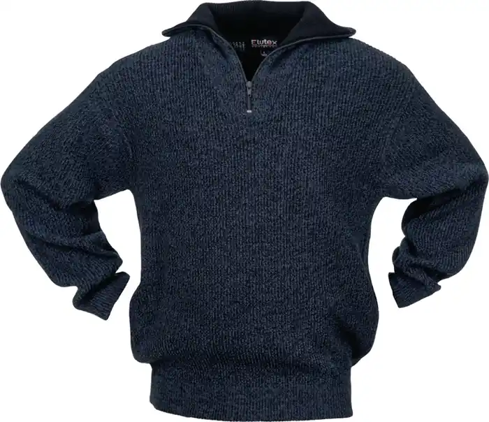 Top-Preis Pullover Gr.M schwarz/blau-meliert