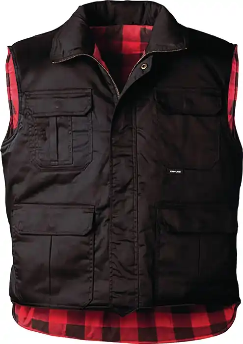 Preis Gesenkt Truckerweste Handeloh Gr.L schwarz CRAFTLAND