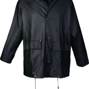 PU Regenschutzjacke Gr.L schwarz ASATEX Jetzt Bestellen