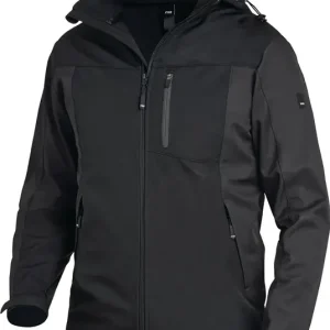 Billig Softshelljacke JANNIK Gr.XXL anthrazit/schwarz