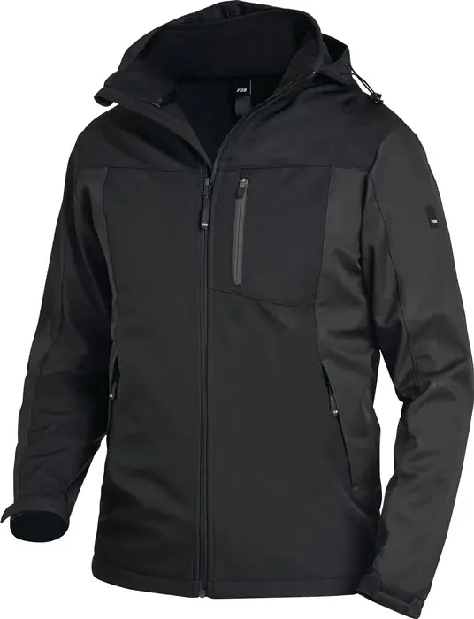 Billig Softshelljacke JANNIK Gr.XXL anthrazit/schwarz