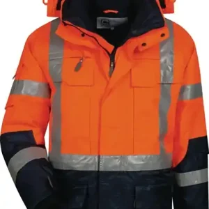 Warnschutzparka Wallace Gr.XXL orange/marine ELYSEE Direkt Vom Hersteller