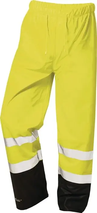 Echt Warnschutzregenhose Dirk Gr.M gelb/schwarz