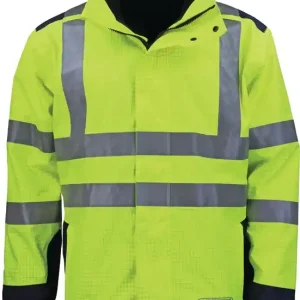 Preisknaller Wetter-,Flamm- u.Warnschutzjacke Gr.XXXL gelb/blau ASATEX