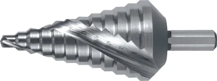 Sofort Bestellen Stufenbohrer Bohrber.6-38mm HSS Spiralnut Z.2 Stufen 12 RUKO