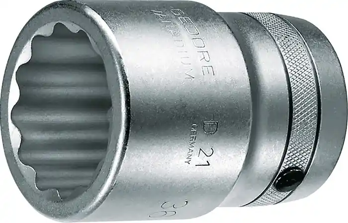 Steckschlüsseleinsatz D 21 1 Zoll 12-kant SW 75mm L.95mm GEDORE Ausverkauf