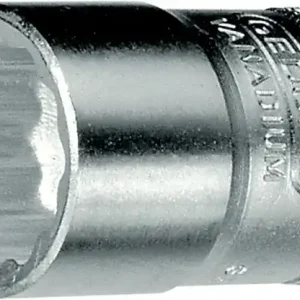 Bestpreis Steckschlüsseleinsatz D 30 3/8 Zoll 12-kant SW 22mm L.32mm GEDORE