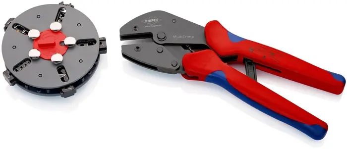 Crimpzange MultiCrimp® L.250mm 5 Wechseleinsätze KNIPEX Jetzt Bestellen