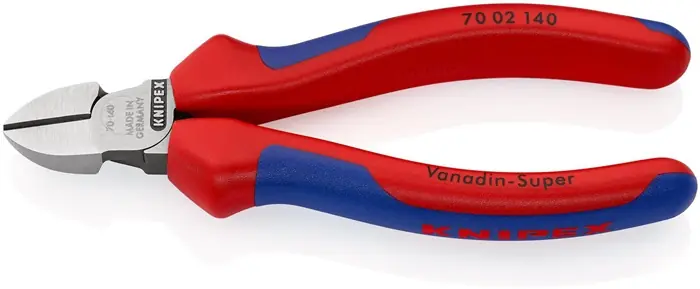 Top-Seller Seitenschneider L.140mm Kopf pol.Mehrkomp.-Hüllen max.1,8mm KNIPEX