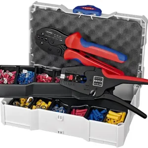 Preisreduziert Kabelverbindersortiment 287-tlg.0,5-6 mm² Sortimentskoffer KNIPEX