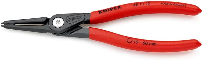 Präzisionssicherungsringzange J 2 f.Bohrungen D.19-60mm L.180mm KNIPEX Neue Kollektion