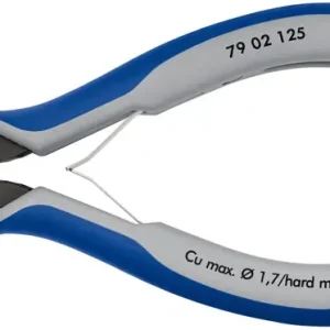 Präzisions-Elektronik-Seitenschn.L.125mm Form 0 Facette ja,sehr kl.pol.KNIPEX Echt