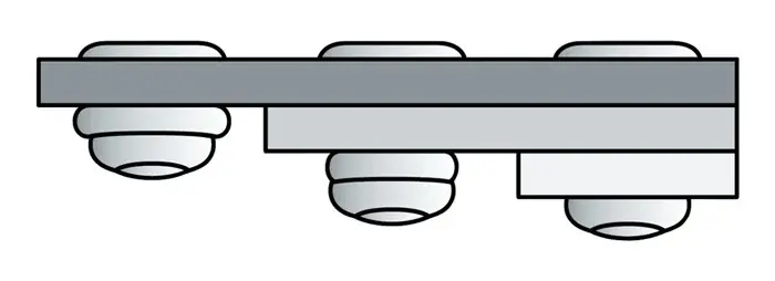 Blindniet PolyGrip® Nietschaft dxl 4,8x10mm Alu/Stahl 500 St.GESIPA VE: 500 Stück Versand Am Gleichen Tag