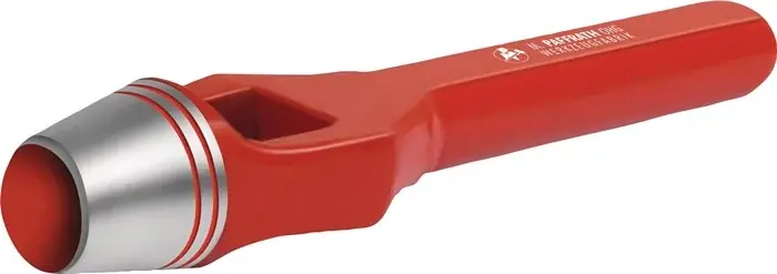 Heißes Angebot Henkellocheisen Loch-D.40mm rot PAFFRATH