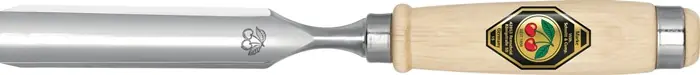 Markenware Hohlbeitel Schneiden-B.20mm m.2 Stahlzw.Weißbuchenh.Ulmer Form KIRSCHEN
