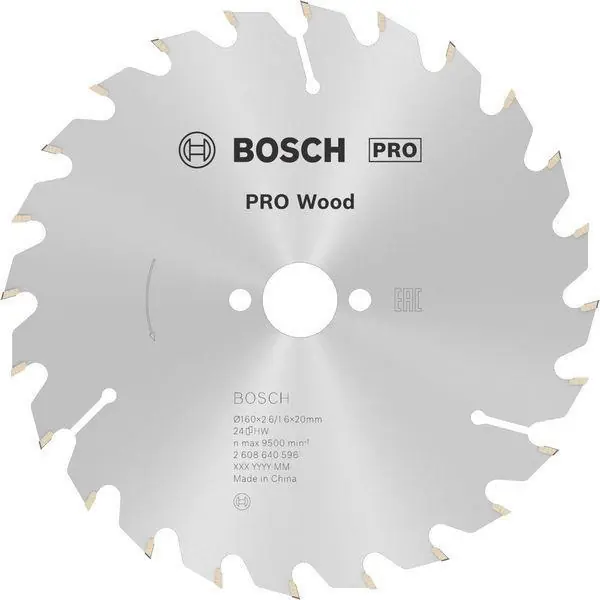 Schneller Versand Kreissägeblatt PRO Wood AD 160mm Z.24 WZ Bohr.20mm Schnitt-B.2,6mm